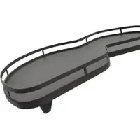 Kesseböhmer LeMans II Hoekkast beslag links 500 mm anthraciet