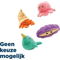 Croci reef dier pluche assorti 7,5 cm