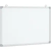 vidaXL Whiteboard magnetisch 40x30x1,7 cm aluminium