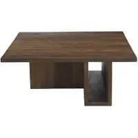 Giga Meubel Salontafel Onni Walnoot Vierkant 85cm