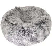 Croci hondenmand donut bicolor zwart 70x70x25 cm