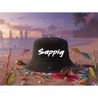 Result Sappig Bucket Hat | Black | Maat M