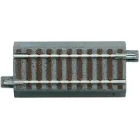 Roco H0 GeoLine (met ballastbed) 61112 Rechte rails 76.5 mm 6 stuk(s)