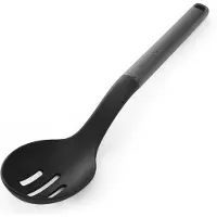 KitchenAid Serveerlepel met Sleuven, 34 cm, Kunststof/Nylon, Grijs -