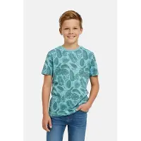 Cars T-shirt blauw Jongens Katoen Ronde hals Blad - maat 164