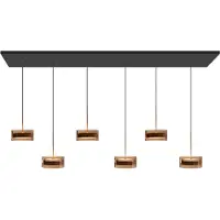 Highlight 6 Lichts Hanglamp Mini Enzo Dimbaar