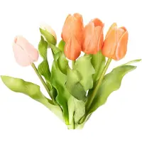 Viana Kunstmatige tulpen voor lentedecoratie, woonkamer en keuken, met een l