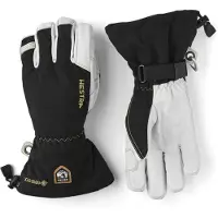 Hestra Army Leather GTX - 5 Vinger Handdchoen (Maat - 11, Kleur - Black/Natural grey)