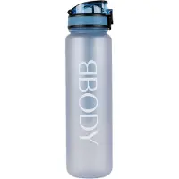 BBODY Motivational Drink Bottle 1 l Blauw | 1 stuk