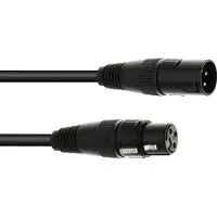Eurolite DMX Verbindingskabel [1x XLR-stekker 3-polig - 1x XLR-stekker 3-polig] 3 m