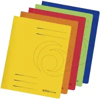 Herlitz Schnellhefter easyorga, DIN A4, Manilakarton, farbig 240 g-qm, gebrauchsfertig gefaltet, Metellde...