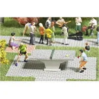 Busch Action-Set 7843 H0 actieset tafeltennistafel Kant-en-klaar model