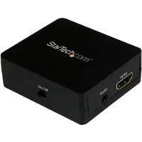 StarTech.com Extracteur audio HDMI - 1080p - extracteur de signal audio HDMI
