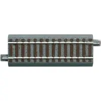 Roco H0 GeoLine (met ballastbed) 61113 Rechte rails 100 mm 6 stuk(s)