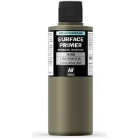 Vallejo Hobbyverf Acrylverf - 74608 US Olive Drab - Primer - Acryl - Verf flesje - 200 ml