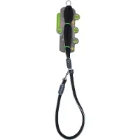 Coralpina Leash Cinquet. Zwart 1/110 Cm C400Bg030