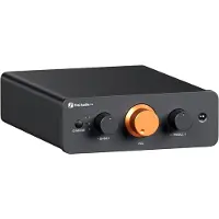 Usorteret P4 - Mini Voorversterker met 3 RCA-ingangen - Preamp voor Versterkers/Actieve Subwoofers/Luidsprekers