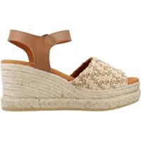 Toni pons Dames espadrille met hoge sleehak van stof | HANNA