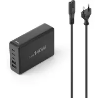 Hama USB-laadstation 140 W Zwart