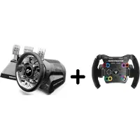 Thrustmaster T-GT II - Racestuur met 3 Pedalen + Open Wheel Racestuur - Add-On - PS5, PS4, PC