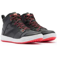 Dainese Suburb D-Wp Schoenen Zwart Wit Rood Lava Maat 39