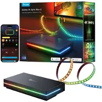 Govee AI Sync Box 2 | Geschikt voor 75-85 inch TV's | Wi-Fi, Bluetooth + Matter