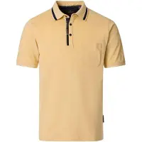 Casa Moda Regular Fit Polo shirt Korte mouw geel