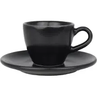 Bonna Espresso kopjes & schotel notte porselein set van 6