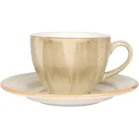 Bonna Thee kopjes & schotel aura terrain porselein set van 6