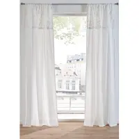 Bonprix Gordijn van biologisch katoen met borduursel (1 stuk) maat h/b: 145/110 cm