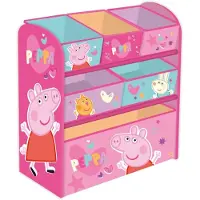 Arditex Peppa Pig 6 Lades Organizer Hanger