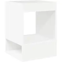 vidaXL Bijzettafel Wit 40 x 40 x 56 cm Bewerkt hout