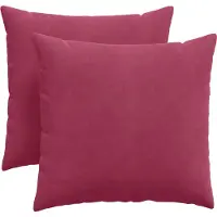 vidaXL Zitkussens 2 pcs Wijnrood 45 x 45 cm Corduroy stof