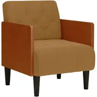 vidaXL Fauteuil met armleuningen 55 cm fluweel bruin