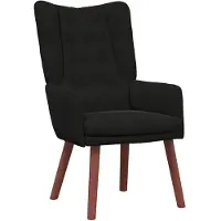 vidaXL Fauteuil Zwart 63 x 67 x 94 cm Fluweel