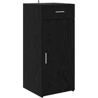 vidaXL Opbergkast Zwarte Eik 40 x 42,5 x 93 cm Geconstrueerd hout