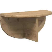 vidaXL Wandplank Muurmontage Artisan Eiken 38 x 19 x 19 cm