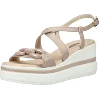 Nero Giardini Sandalen met riem beige