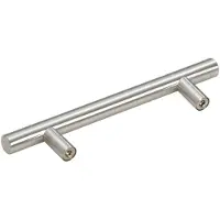 vidaXL Handvatten 10 st 96 mm roestvrij staal zilverkleurig