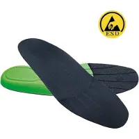Atlas Inlegzool Klima-Komfort | Zwart/Groen | Maat 41 - 00.012.045.41