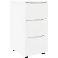 vidaXL Opbergkast 40 x 48 x 81 cm Bewerkt hout Wit
