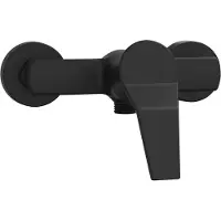 vidaXL Douchemengkraan Zwart G 1 / 2 inches Koper