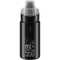 Elite Jet Plus 550ml Water Bottle Zwart