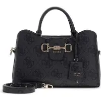 GUESS Handtas 'Sacs à main Karnilla Logo Bucket Coal Logo' zwart