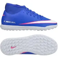 Nike JR Mercurial Superfly 10 Club TF FQ8318 Voetbalschoenen | Maat 35 Jongens Blauw