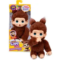 Top 1 Toys Little Live Pets My Baby Mini Monkey Brown Cherri