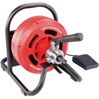 Rothenberger 1000001256 RODRUM S 10 Reinigingsmachine 40-70 mm incl. spiralen 10mm/10m