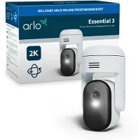 Arlo Essential3 2K PTZ beveiliginsgcamera voor binnen - 1 IP-Camera