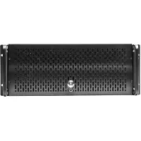 UNYKAch 4U 19" UK 4129, Serverkast, Zwart, ATX, SGCC, 4U