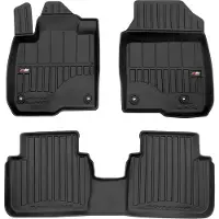Frogum No.77 - Automatten set - Geschikt voor Honda ZR-V vanaf 2023 - 3D TPE Rubber - 3-delig - Zwart
